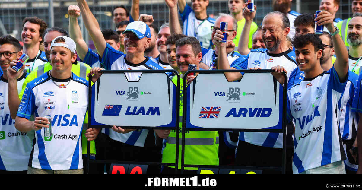 "Haben momentan einen Lauf": Racing Bulls punktet mit Lawson und Lindblad