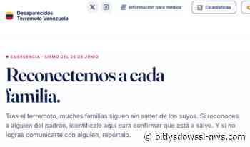 Red ciudadana digital emerge para localizar desaparecidos tras los terremotos