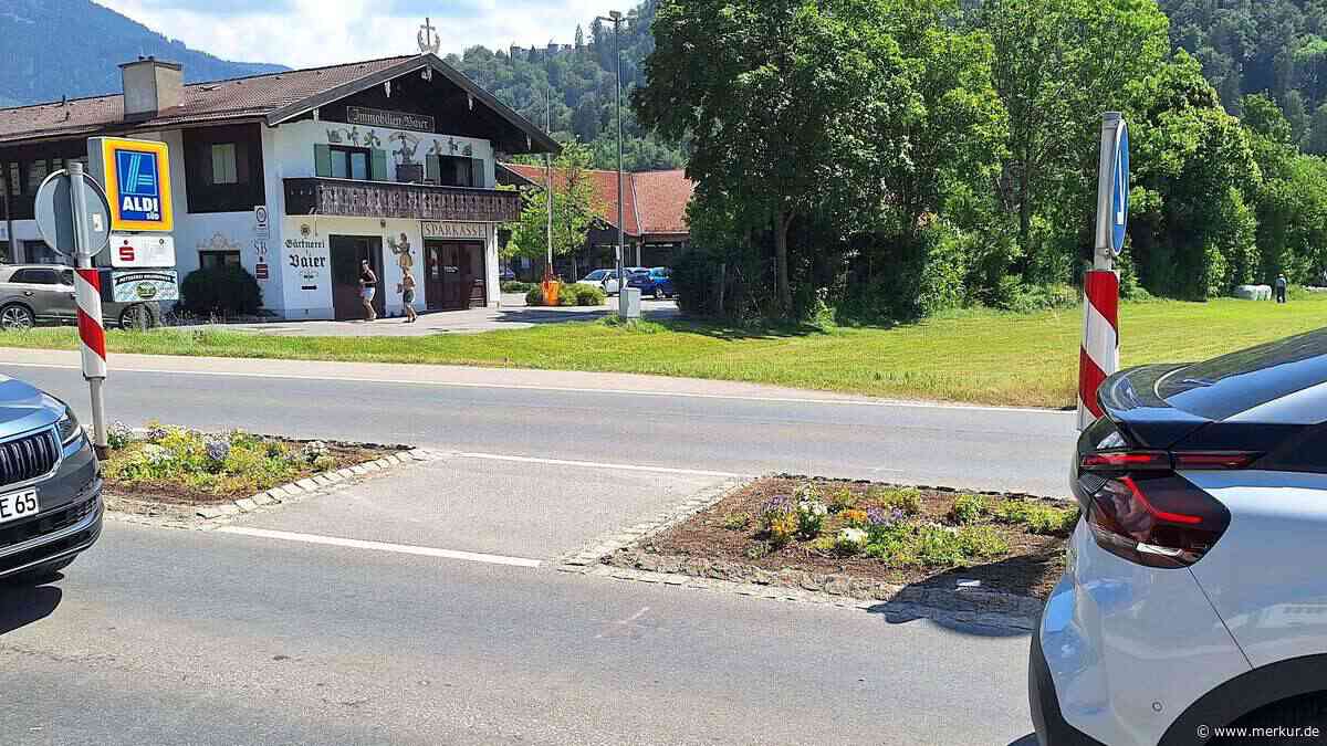 Radwegbau an der B318 in Kreuth: Arbeiten ziehen sich bis in den Herbst