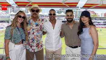 Virat, Anushka cheer for Team India Women's T20 WC clash