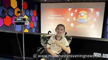 Inside Manchester's new hospital cinema where young patients escape the ward for movie magic