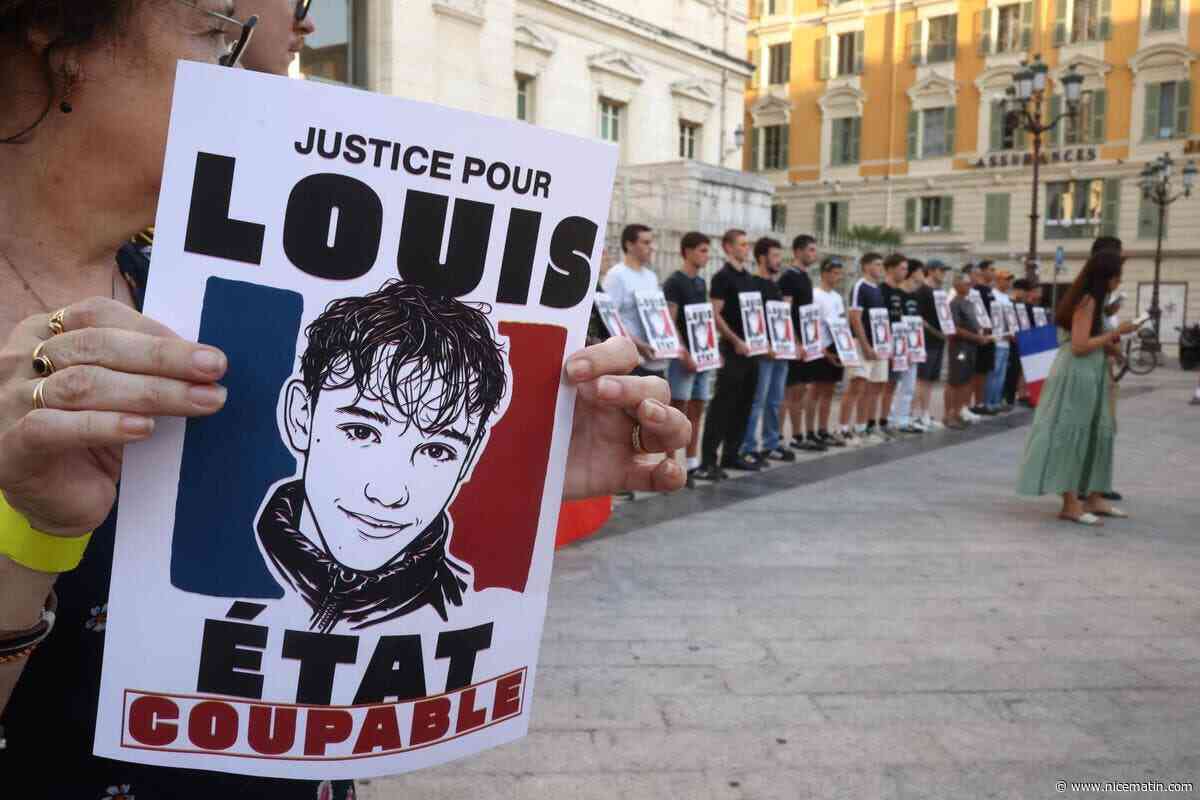 Dans le Vieux-Nice, le groupuscule d’ultradroite Aquila Popularis « réclame justice pour Louis », un adolescent de 17 ans tué à Narbonne