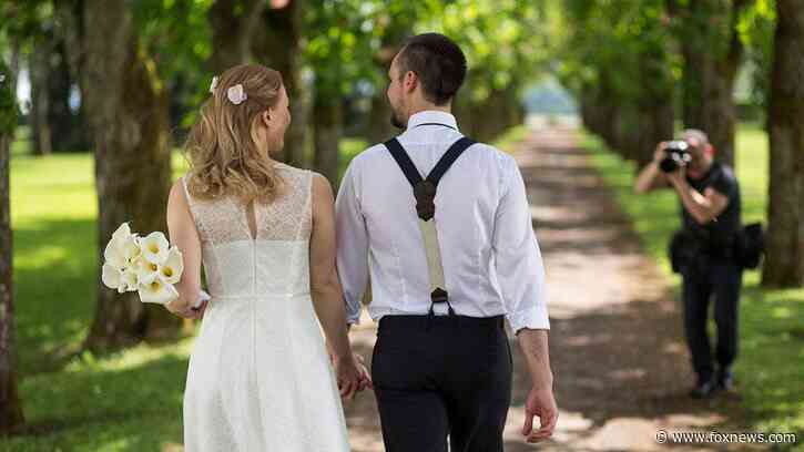 Bring the bear spray to the wedding — you never know when you need to use it on a family member