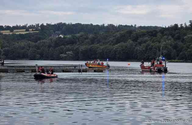 FW-E: Erneuter Wasserrettungseinsatz am Baldeneysee - zahlreiche Einsatzkräfte suchen nach mutmaßlicher Person