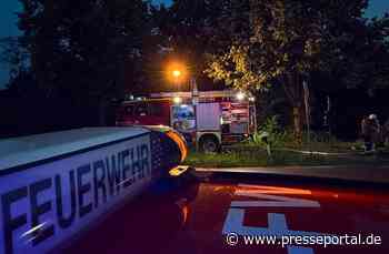 FW-Lohmar: Gasaustritt auf einem Campingplatz