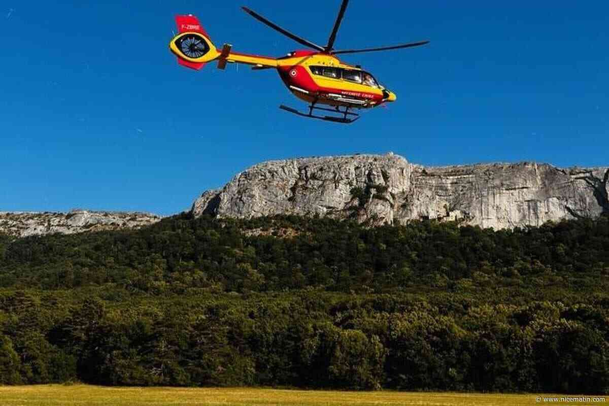Une randonneuse hélitreuillée après une chute dans le massif de la Sainte-Baume ce dimanche en fin d’après-midi