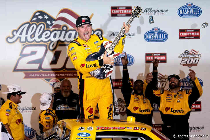 Layne Riggs expanding points lead in 2026 Truck Series regular season