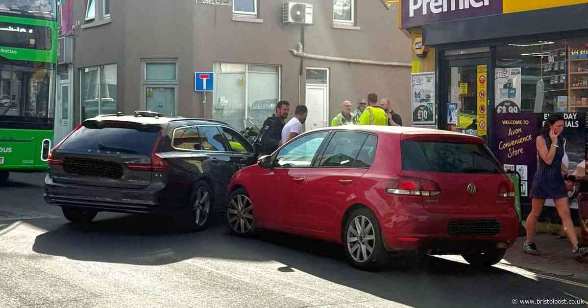 Police cut off suspected drug driver of stolen car