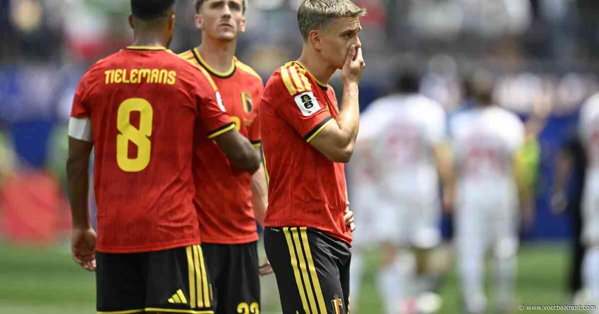 WK-LIVE 28/6: Uitblinker Rode Duivels ontbreekt plots op training