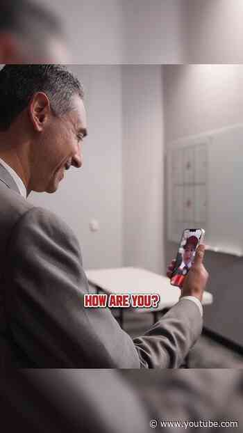 AC, boss is on FaceTime. #shorts #hockey #alexandercommand #nhldraft #nhl #sunnymehta #njdevils