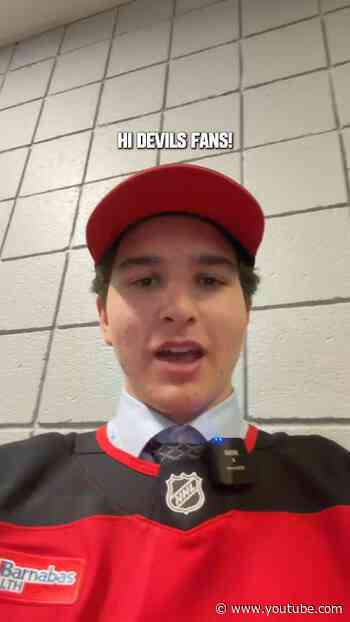 Went to AC, came back a winner. #shorts #alexandercommand #hockey #nhl #nhldraft #draft #sweden