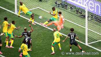South Africa vs Canada - World Cup last 32 LIVE: Hosts inches away from taking the lead as ball is cleared off the line in LA knockout showdown