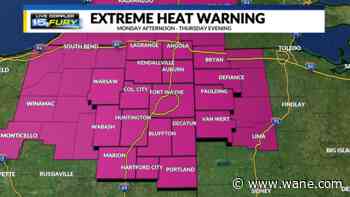 Hazardous heat lies ahead