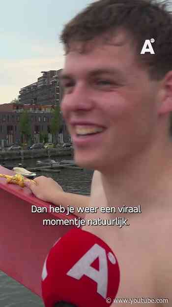 Daredevils bij Pythonbrug maken spectaculaire sprongen