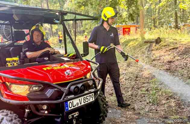 FW-OLL: ++ Korrekturmeldung, weitere Hilfsorganisation nicht erwähnt ++ Kreisfeuerwehrbereitschaft des Landkreises Oldenburg übt erstmals in neuer Struktur im Landkreis Nienburg mit 172 Einsatzkräften.