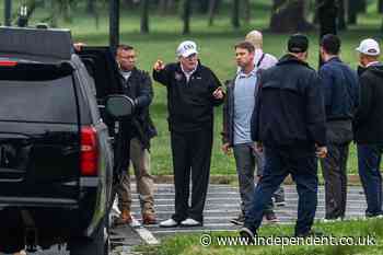 Trump rejoices that the ‘criminally made algae is gone’ at the reflecting pool after DC walkabout of his renovation projects