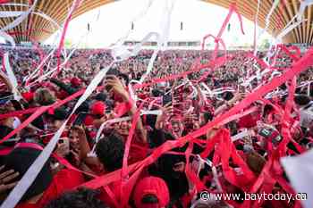 Fans erupt with joy after Canada defeats South Africa in World Cup knockout game