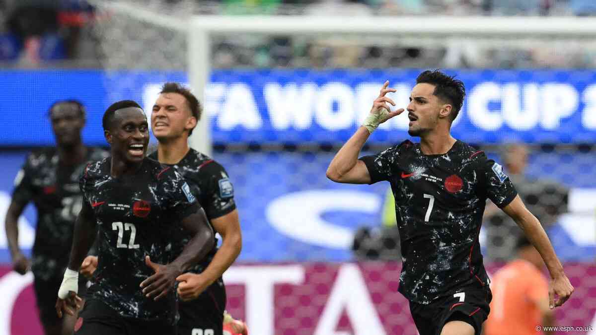 Canada beat SA, reach round of 16 for 1st time