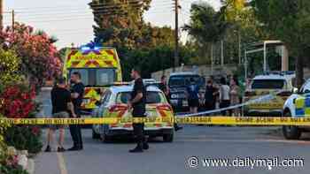 Two boys, eight and 10, die in hot car in Cyprus 'after being left to sleep': Father and stepmother arrested