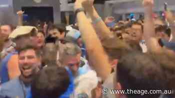 Argentina fans unite for surprise cause