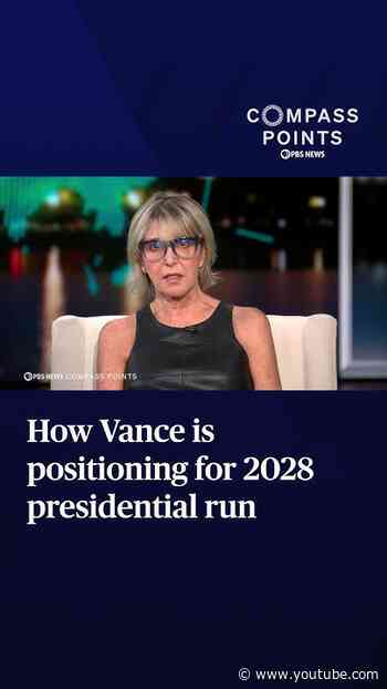 How Vance is positioning for 2028 presidential run