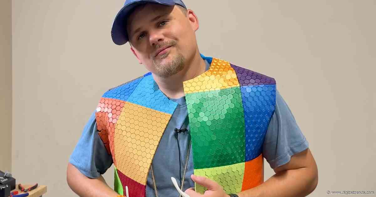 A YouTuber 3D printed an entire outfit, but the comfort and cost are more complicated than you’d think