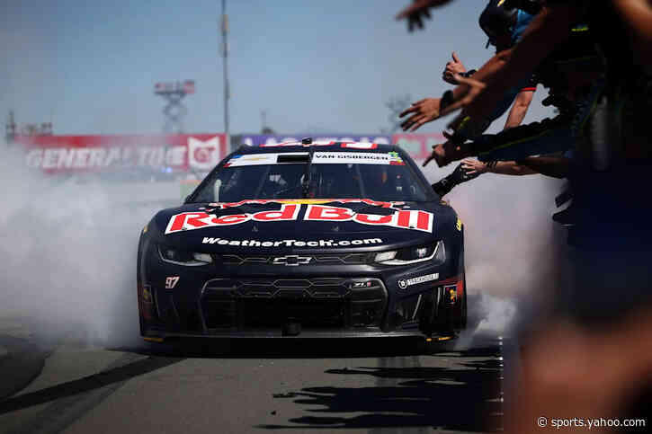 Shane van Gisbergen wins NASCAR race at Sonoma, holding off Chase Briscoe