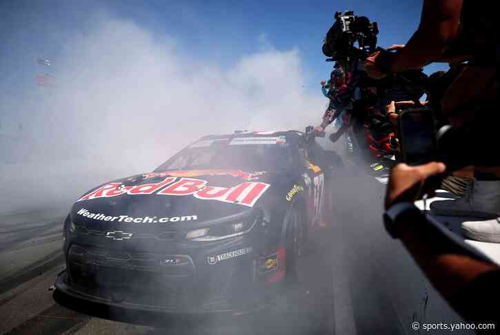 Shane van Gisbergen wins Sonoma NASCAR Cup race, Denny Hamlin takes points lead