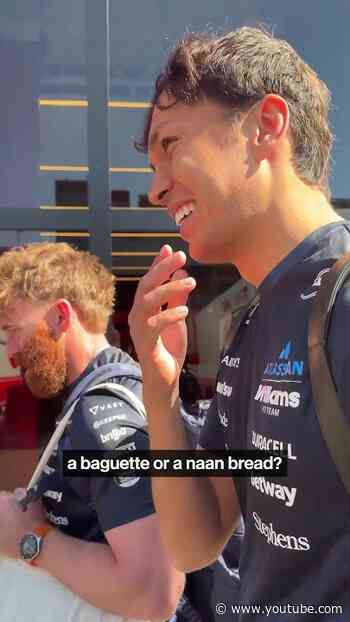 Answering the most popular question on socials right now with Alex 😅🥖 Baguette or Naan bread? 🧐