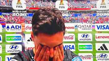 World Cup star in tears during emotional interview after losing his parents