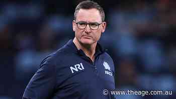 Coach McKellar leaves Waratahs after second poor season