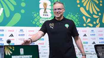 Bondscoach Marokko over zijn 'Nederlandse' spelers: 'Niet groter maken dan het is'