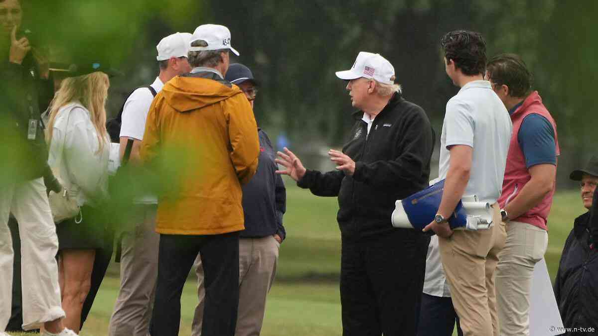 Präsident hat neues Projekt: Trump will neuen Golfplatz in Washington bauen