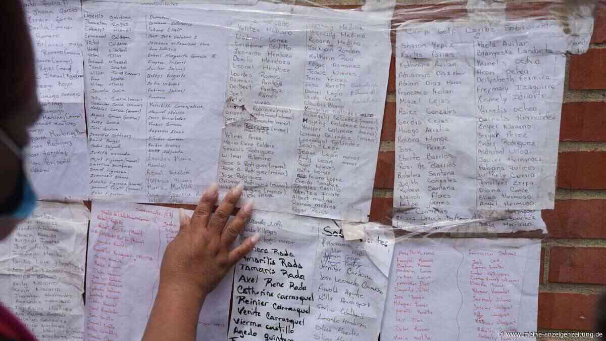 Geruch des Todes breitet sich nach Beben in Venezuela aus