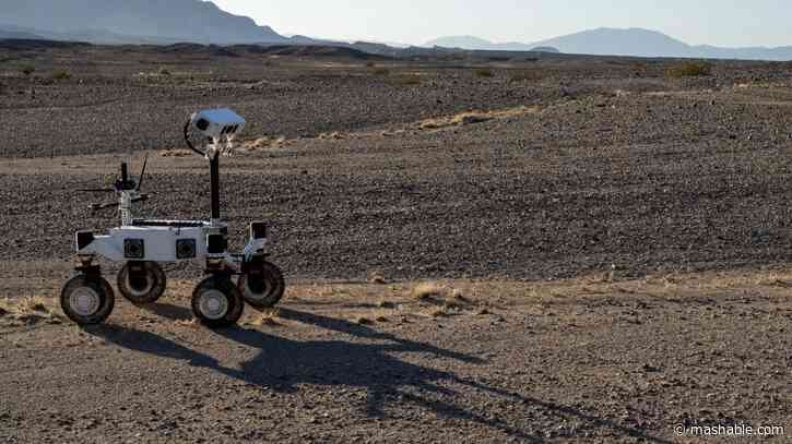 Watch NASAs next-generation moon rover crush an obstacle course