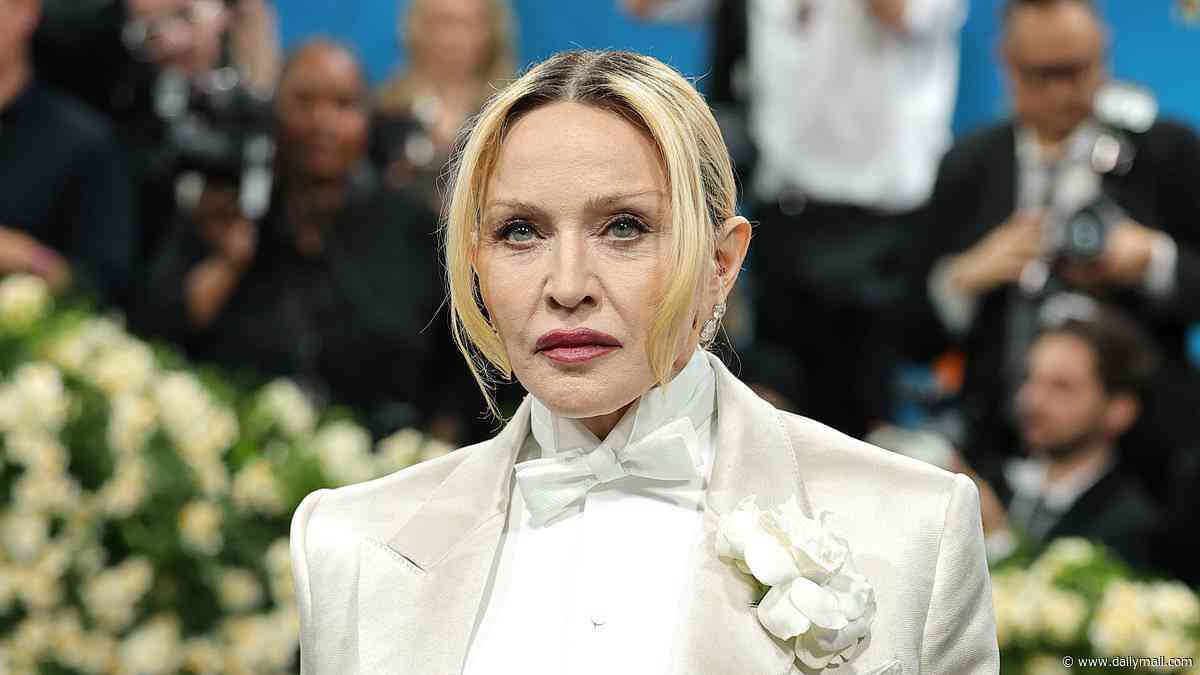 Madonna reveals the singer she believes her ex had a crush on as she admits to being 'jealous'