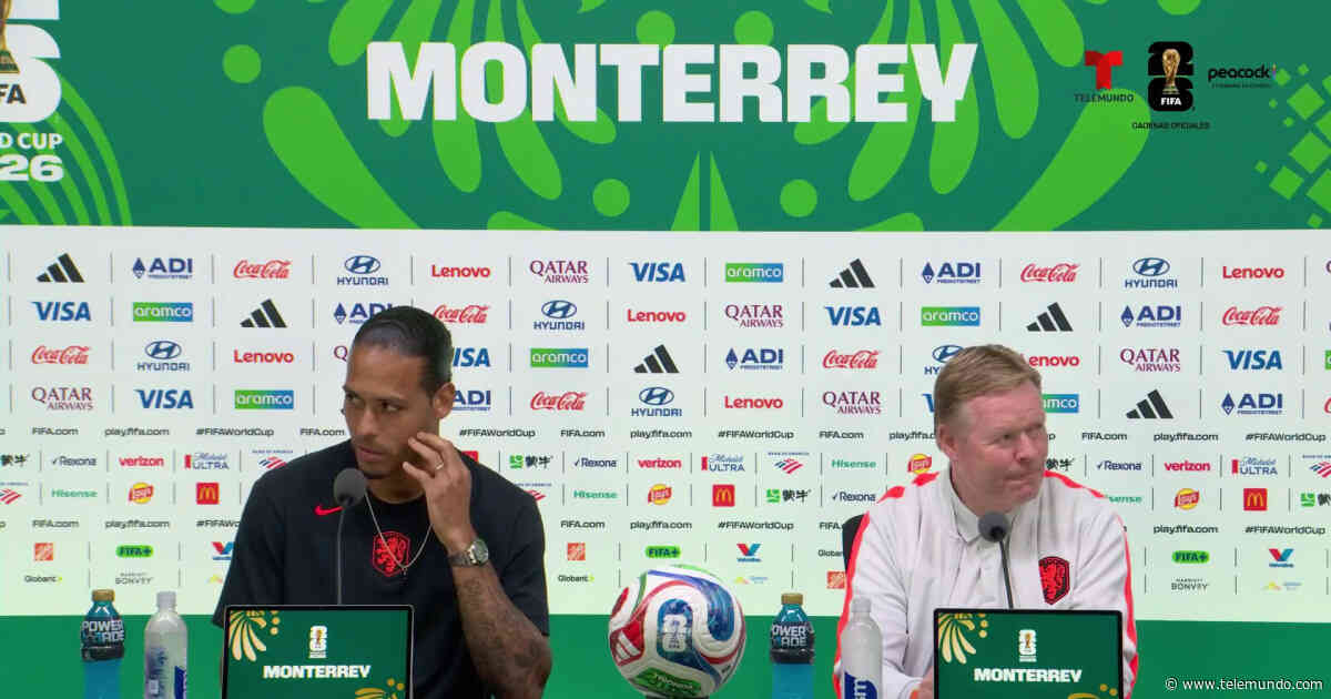 Ronald Koeman y Virgil van Dijk confían en que Países Bajos puede vencer a Marruecos