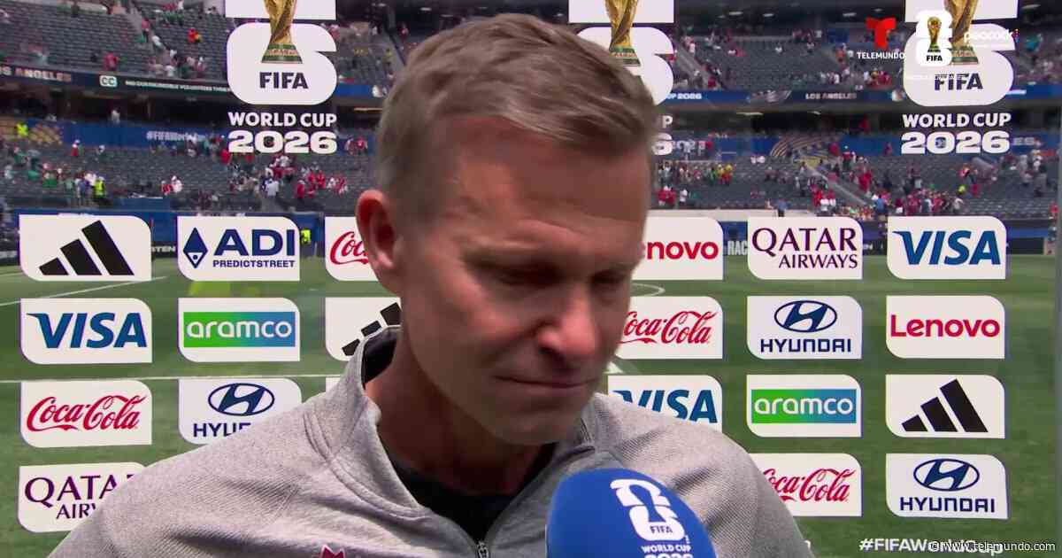 Con la voz entrecortada, Jesse Marsch dice que sus jugadores son héroes canadienses
