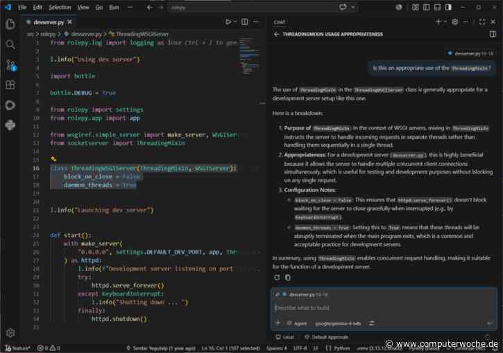 Visual Studio Code mit lokalem LLM nutzen – so geht‘s