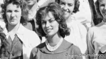 She's an iconic model who also became a popular actress. Can you identify her in this 1961 yearbook photo?