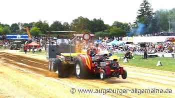 PS-Giganten kämpfen beim Tractor-Pulling in Breitenthal um den Titel