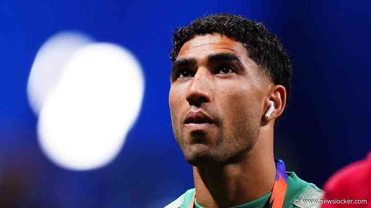 Voor sterspeler Achraf Hakimi tegen Nederlands elftal weinig slingers bij 100e interland voor Marokko