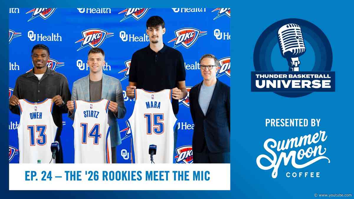 The '26 Rookies Meet the Mic | TBU Podcast Presented by Summer Moon OKC | Season 7 Ep. 24