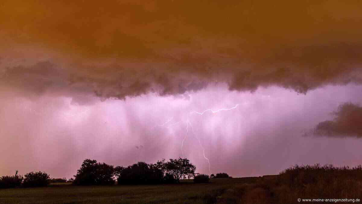 Sturm, Starkregen und Hagel in Bayern: Hitzewelle gipfelt in Gewitter-Schlag