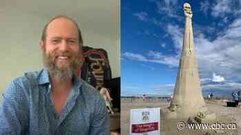 He built a 20-foot sculpture out of sand | The Moment