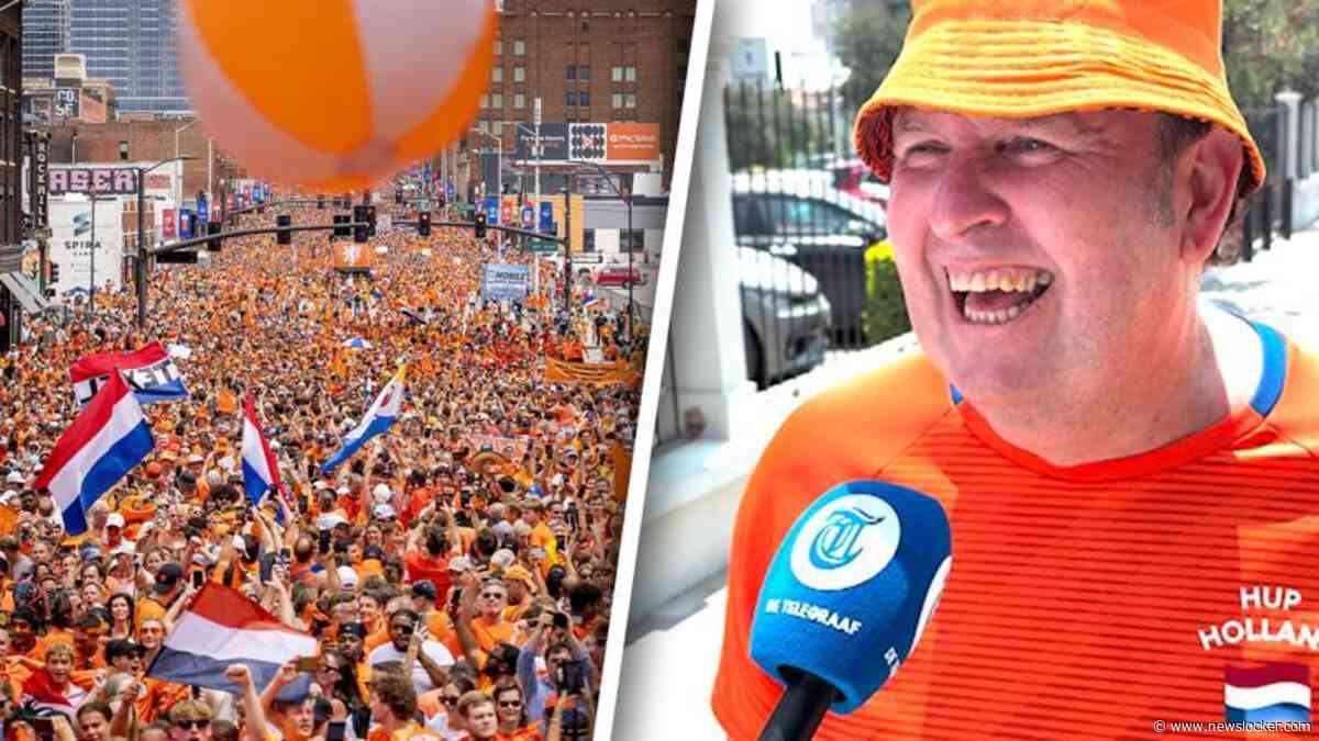 Eerste Oranjefans in Monterrey: 'Niet gedacht dat het zo ver weg was!'