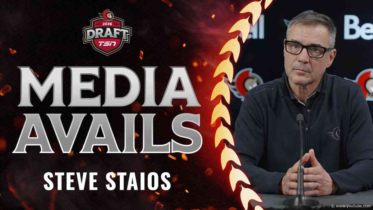 Steve Staios NHL Draft Media Availability