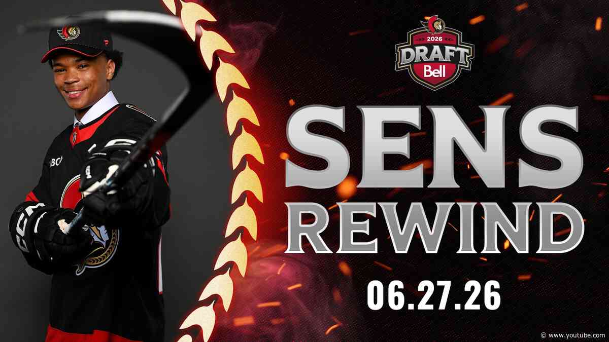 Sens Wrap Busy Friday With 2 First Rd Picks