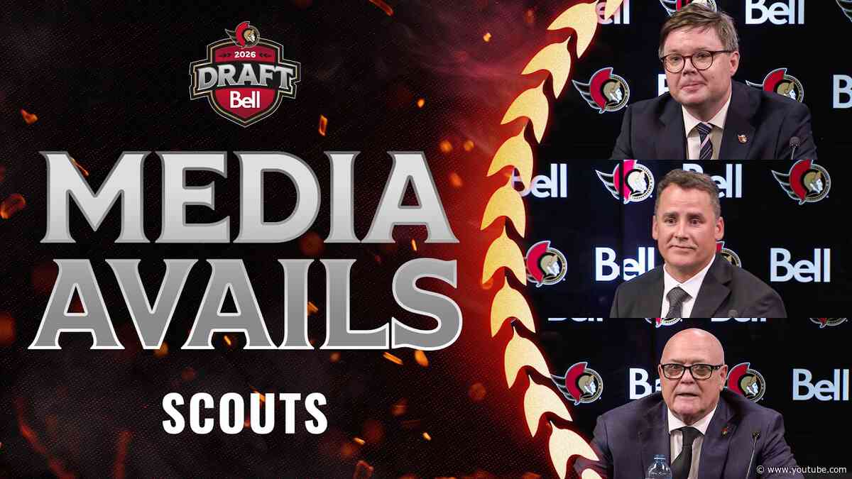 Don Boyd, Beau Moyer, Anders Östberg NHL Draft Media