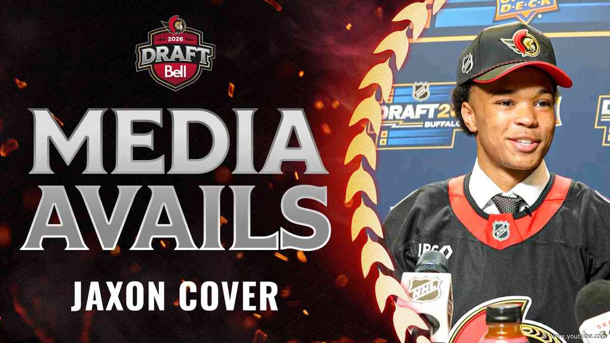 Jaxon Cover NHL Draft Media Availability